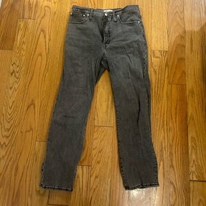 Madewell the perfect vintage straight jean size 31